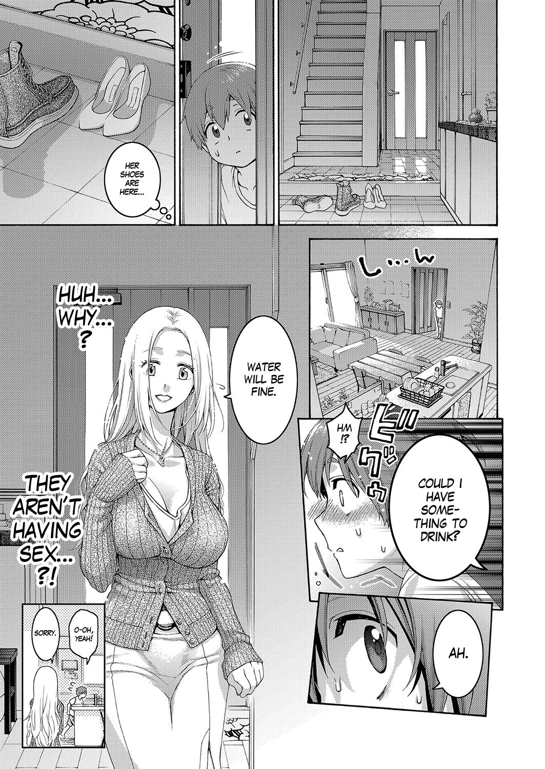 Hentai Manga Comic-Older Sister and Boy-Read-5